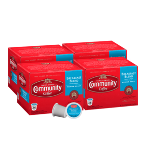 Community Coffee: 50% Off Coffee & Tea: 144-Ct K-Cups (Various) $40 & More + Free S/H on $20+