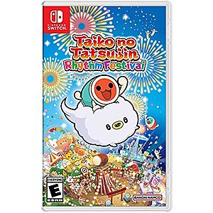 Taiko no Tatsujin Rhythm Festival (Nintendo Switch, Physical) $20 & More + Free Shipping w/ Prime or on Orders $25+