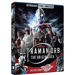 Ultraman Blu-Ray: Ultraman Orb: Origin Saga $5, Ultraman X $9, Return of Ultraman $9 & More + Free Shipping w/ Prime or on Orders $25+