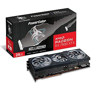 PowerColor Hellhound AMD Radeon RX 7900 XTX Graphics Card - $830 - Amazon