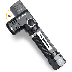 Nicron N7 600-Lumen IP65 Waterproof LED Tactical Flashlight $10