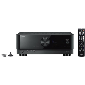 YAMAHA RX-V4ABL 5.2-Channel AV Receiver with 8K HDMI  $320 after code at Newegg