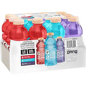 12-Pack of 20-Oz Gatorade G2 Thirst Quencher Variety Pack $8.10 w/ S&S & More + Free S/H