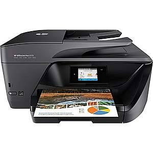 HP OfficeJet Pro 6978 Color Inkjet All-In-One Printer (w/wireless), Instant Ink Ready (T0F29A) AC+filler $79.99