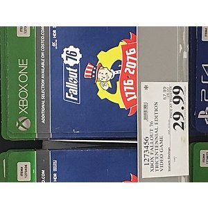 Fallout 76: Tricentennial Edition $29.99 Xbox1 Ps4; In Stores: YMMV