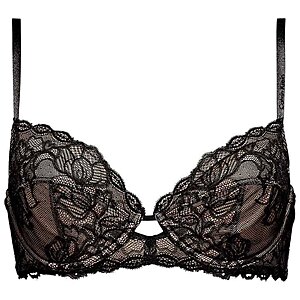 Calvin Klein Women's Seductive Comfort Unlined Lace Bra (Black) $12.15