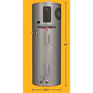 Rheem ProTerra 50 Gal. 10-Year Hybrid High Efficiency Smart Tank Electric Water Heater with Leak Detection & Auto Shutoff XE50T10HS45U0 - The Home Depot $1539