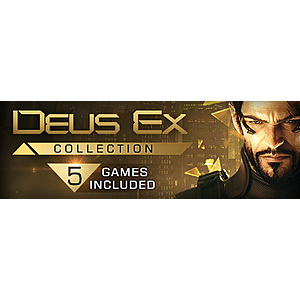 5-Game The Deus Ex Collection (PC Digital Download) $9.65