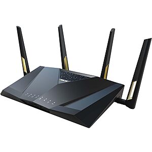 ASUS RT-AX88U Pro AX6000 Dual Band WiFi 6 Extendable Gaming Router $205 + Free Shipping