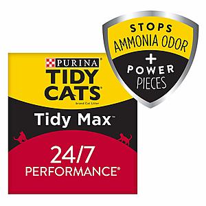 Select Accounts: 38lbs Purina Tidy Cats 24/7 Performance Clumping Cat Litter $6.40 w/ S&S + Free S&H