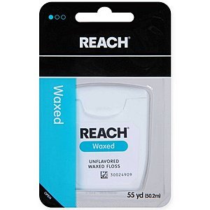 55-yards Reach Waxed Dental Floss: (Mint) $0.97, (Unflavored) $1.03  + Free Prime Shipping.