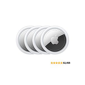 Apple AirTag 4 Pack - $89.53