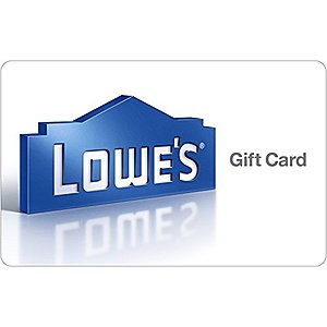 Bonus $10 Swych Gift Card with a $100 Lowe's GC