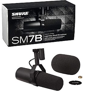 Amazon Business Accounts: Shure SM7B Vocal Dynamic Microphone $261.70 + Free Shipping