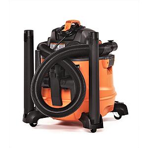 YMMV Ridgid 14 Gallon vacuum with bonus car cleaning kit $25.03 at Home Depot