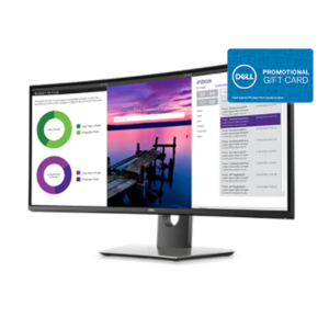 Dell U3419W UltraSharp Curved 3440x1440 IPS Monitor $648 + Free Shipping $647.99 + $200 eGiftCard