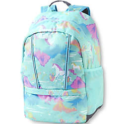 Lands' End Kids ClassMate Medium Backpack (Light Blue Space Unicorns) $13.30 & More + Free shipping