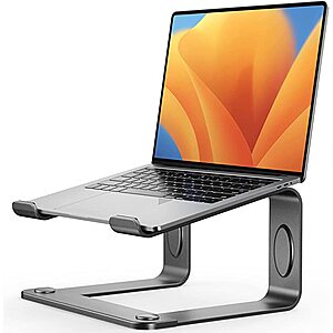 Loryergo Laptop Stand fits up to 15.6" Laptops (Silver) $8.99 + F/S w/ Prime or on Orders $35+