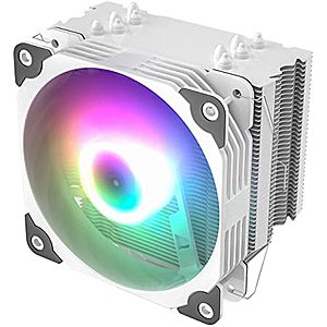 Vetroo V5 Black or White CPU Air Cooler w/ 5 Heat Pipes 150W TDP AMD INTEL and RGB $19.99 or even $9.99 after Amazon Credit!