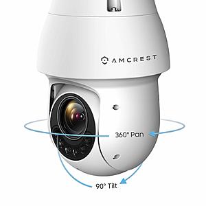 Amcrest Outdoor PTZ POE Camera, Pan/Tilt/ 12x Optical Zoom 1080P POE+ (802.3at) Starvis $195 @ Amazon (Lightning Deal)