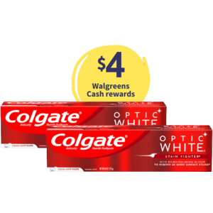 4.8-6oz Colgate Toothpaste (various) + $4 Walgreens Cash 2 for $4 + Free Store Pickup at Walgreens