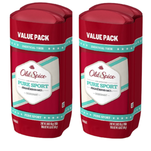 2-Pack 3-Oz Old Spice High Endurance Antiperspirant and Deodorant or Aluminium Free Deodorant 2 for $5.48 ($1.39 each) + Free Pickup at Walgreens