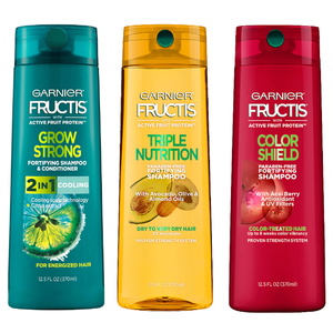 12-Oz Garnier Fructis Shampoo or Conditioner (Various) 3 for $3 ($1 each) + Free Store Pickup at Walgreens