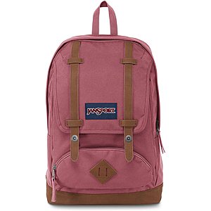 25L JanSport Cortlandt 15" Laptop Backpack (Slate Rose) $17.10