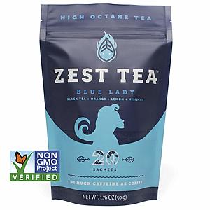 20-Count Zest Tea Sachet Pack $9.70 w/ S&S + Free S/H