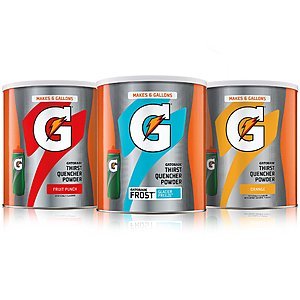 Gatorade Thirst Quencher 51oz Powder Variety Pack (Pack of 3) for $21.24 w/ S&S