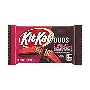 24-Pack 1.5-Oz KIT KAT DUOS Dark Chocolate and Strawberry $16.89 shipped w/ Prime