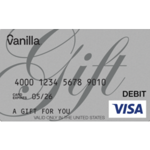 No Purchase Fee Visa Debit E-Gift Card $500