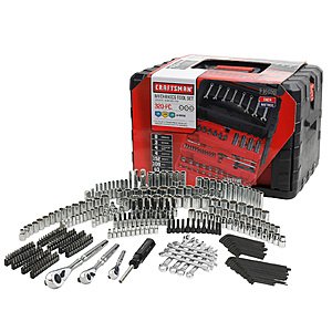 Craftsman 320 pc. Mechanic's Tool Set w/case  $159.99 with $151.60 back in points ($15/week) (1/2 bits & allen keys so really 160pc.)