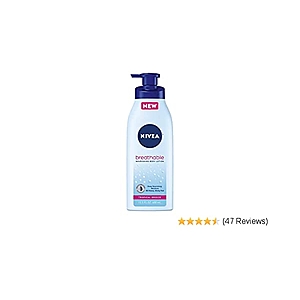 NIVEA 13.5 ounce Breathable Nourishing Body Lotion Tropical Breeze - $5.80 (after 15% off coupon)