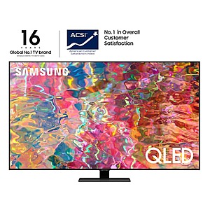[EPP/EDU] 85" Class QLED 4K Smart TV Q80B (2022) + 2 years of extended Samsung Care $1539.99