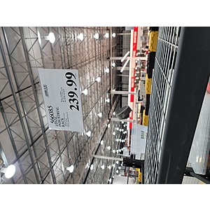 Edsal 72x24x77" 4 shelf Industrial Storage Rack - Costco - $239.99 (2000 lb/shelf rating) In-Store YMMV