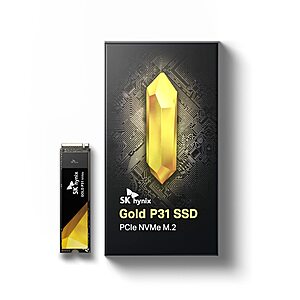 SK hynix Gold P31 2TB PCIe NVMe Gen3 M.2 2280 Internal SSD + Free Shipping $92.95