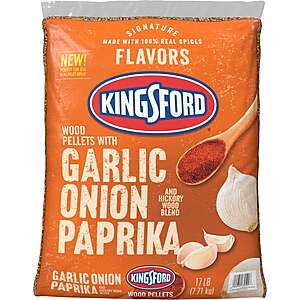 Kingsford Garlic/Onion/Paprika/Hickory Wood Pellets 17lb. bag back on clearance at Lowe's $4.97 - YMMV in store only