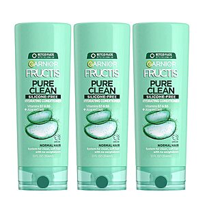 3-Count 12-Oz Garnier Hair Care Fructis Pure Clean Conditioner $6.27 w/ S&S + Free Shipping w/ Prime or on $25+