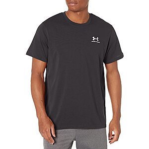 Under Armour Men's Heavyweight Short Sleeve T-Shirt (Black) $15.97 + Free Shipping w/ Prime or on $35+