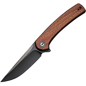 Civivi Mini Asticus 3.25" Linerlock Cuibourtia Wood Folding Knife $30.35 + Free Shipping