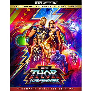 Thor: Love and Thunder 4K Blu-ray - $5.74 AC Amazon
