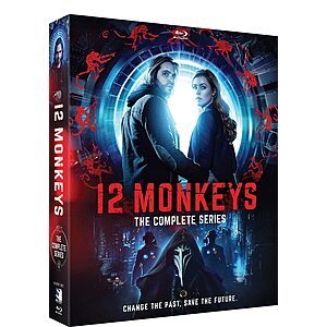 12 Monkeys: The Complete Series (2015) (Blu-Ray) $21.99 via Amazon
