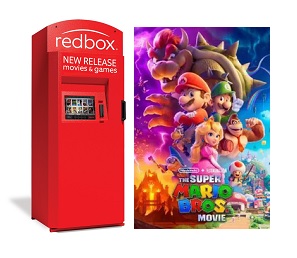 The Super Mario Bros. Movie Blu-ray $6 used at Redbox - $6