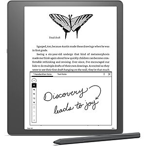 Amazon Prime Members: Kindle Scribe 10.2" Paperwhite Tablet + 3-Month Kindle Unlimited: 64GB w/ Premium Pen $329.99, 16GB w/ Basic Pen $264.99 & More + Free Shipping via Amazon