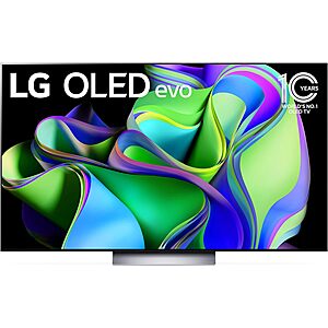 Prime Members: 65" LG C3 Series Evo Class OLED 4K UHD 120Hz TV (2023 Model) $1405.35 + Free S/H