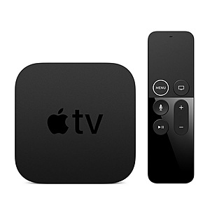 32GB Apple TV 4K Device + $50 Apple Gift Card + 1-Year Apple TV+ $179 or Better + Free S/H
