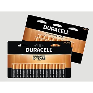 16-Count Duracell Coppertop Batteries (AA or AAA) + 100% Back in Rewards $15.50 & More + Free S/H