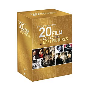 Best of Warner Bros. 20-Film Collection: Best Pictures (DVD) $19.96 via Amazon