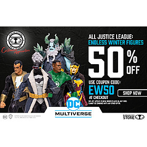 McFARLANE 5 ENDLESS WINTER Figures (1 BAF) plus shipping with code $50